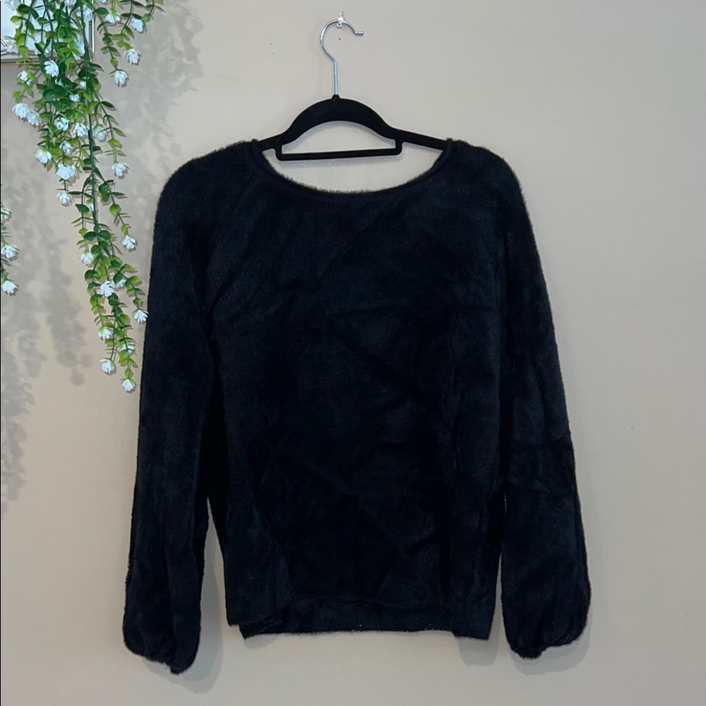 Chelsea & Violet Black Textured Knit